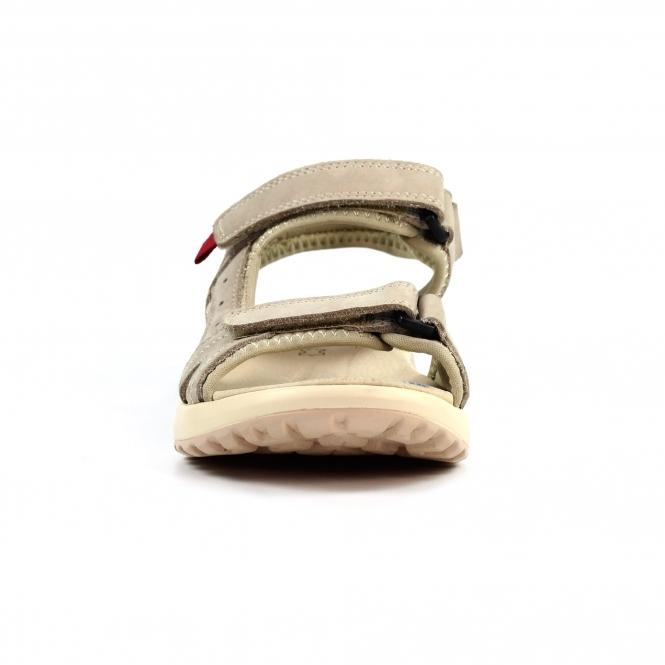 Lunar Riviera Beige Leather Sandal