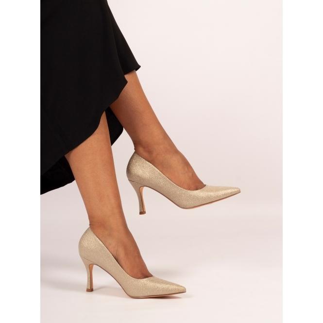 Lunar Romance Gold Court Shoe