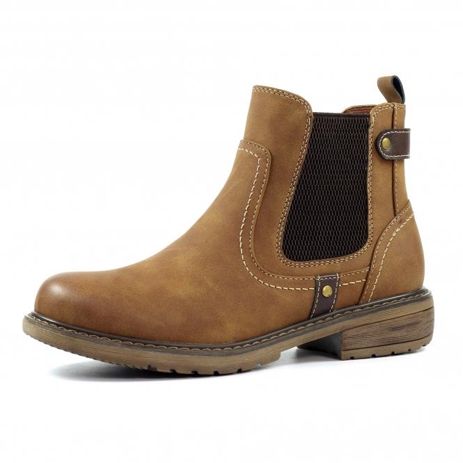 Lunar Roxie III Tan Ankle Boot