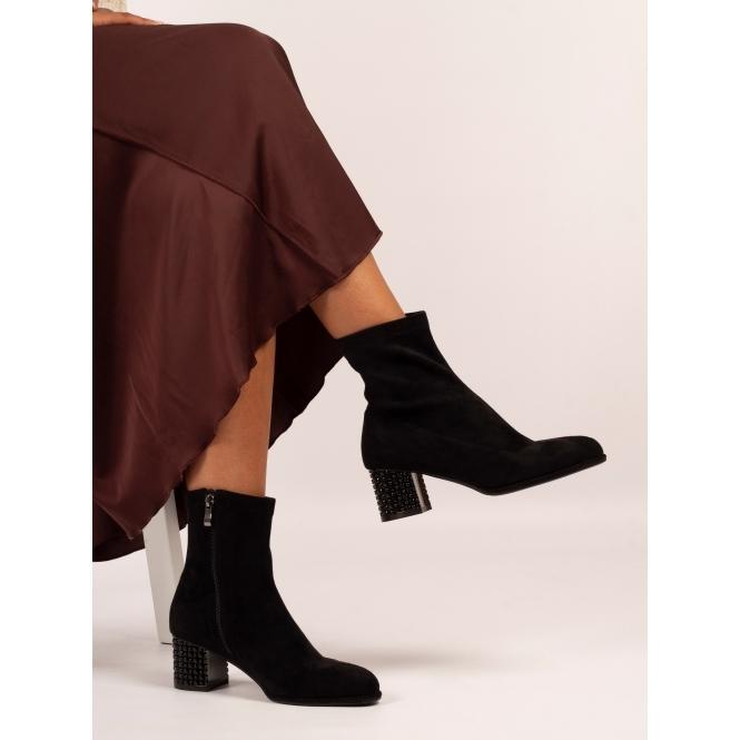 Lunar Sage Black Ankle Boot