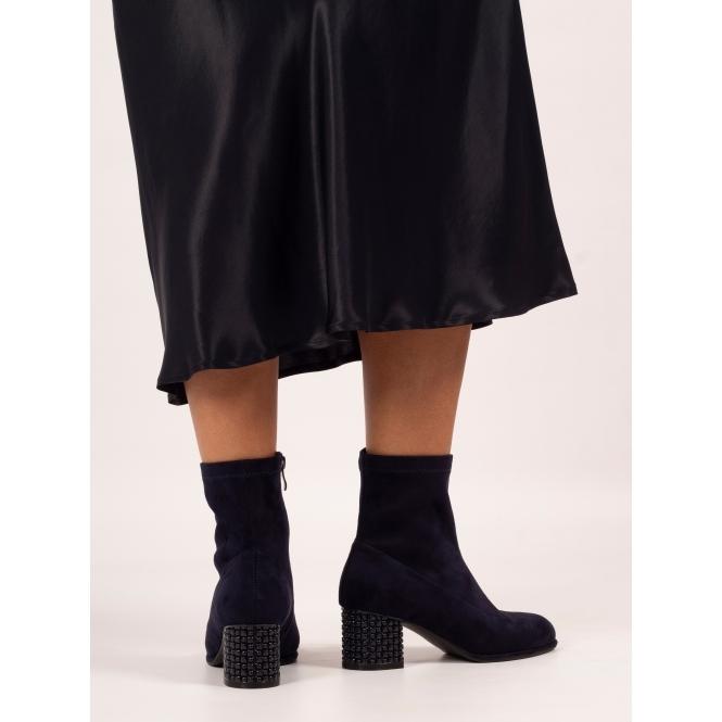 Lunar Sage Navy Ankle Boot