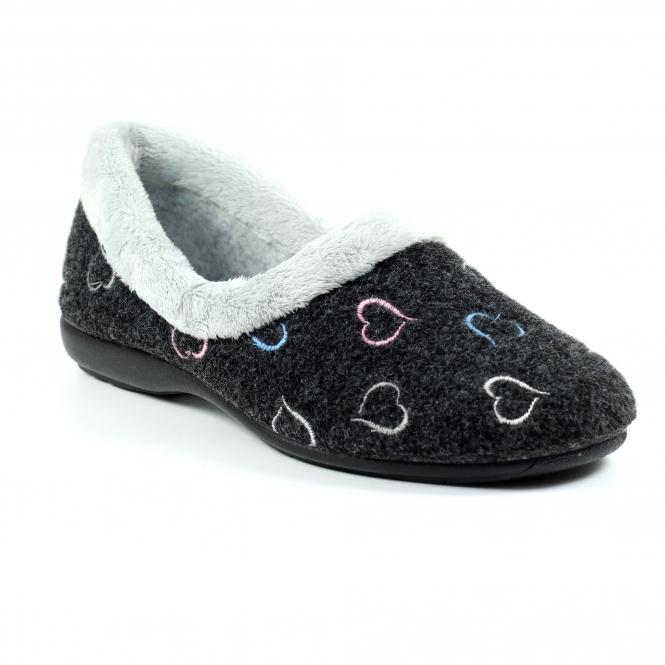 Lunar Sandino Black Slipper