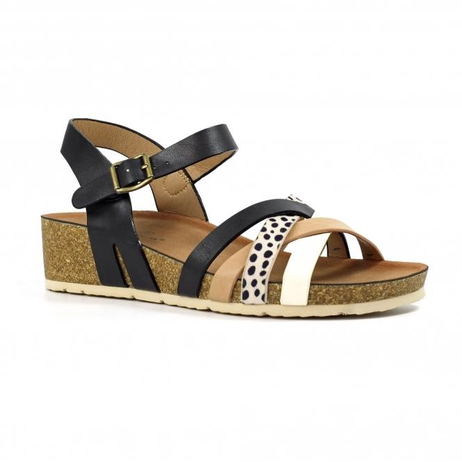 Lunar Selina Black Sandal