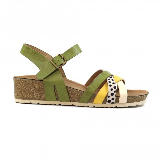 lunar Selina Green Sandal