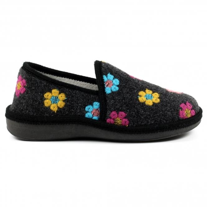 lunar Sepal Black Slipper