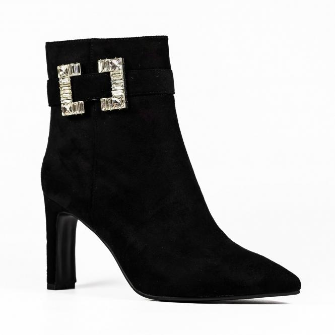 Lunar Shannon Black Ankle Boot