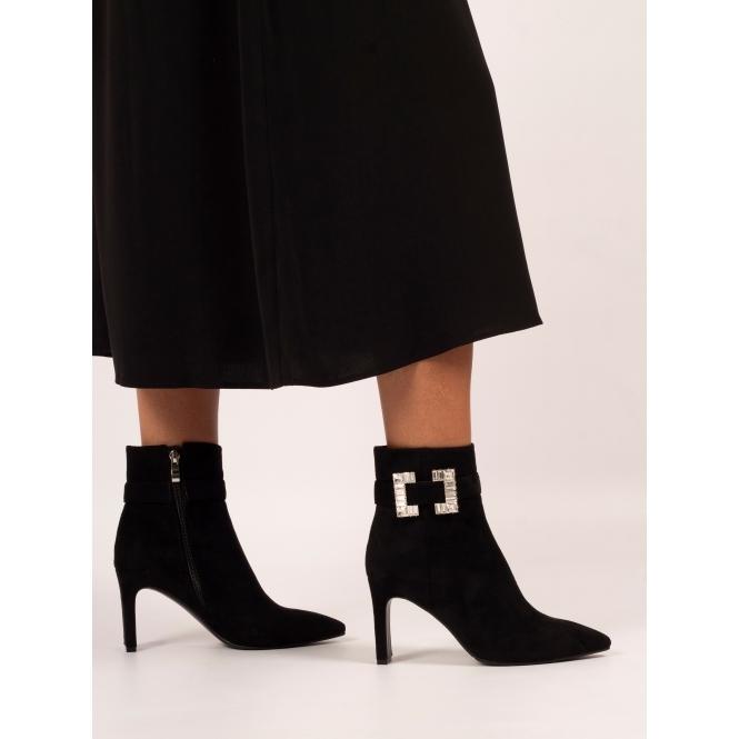Lunar Shannon Black Ankle Boot