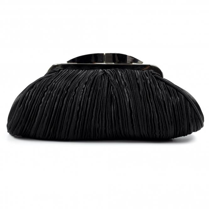 Lunar Sienna II Black Clutch Bag