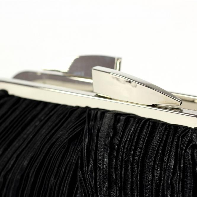 Lunar Sienna II Black Clutch Bag