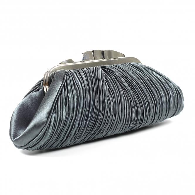 Lunar Sienna II Dark Grey Clutch Bag