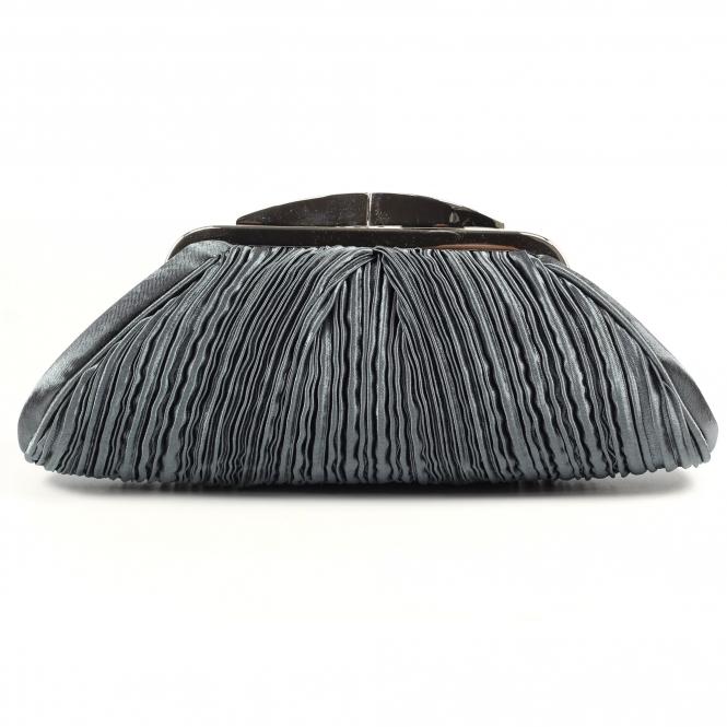 lunar Sienna II Dark Grey Clutch Bag