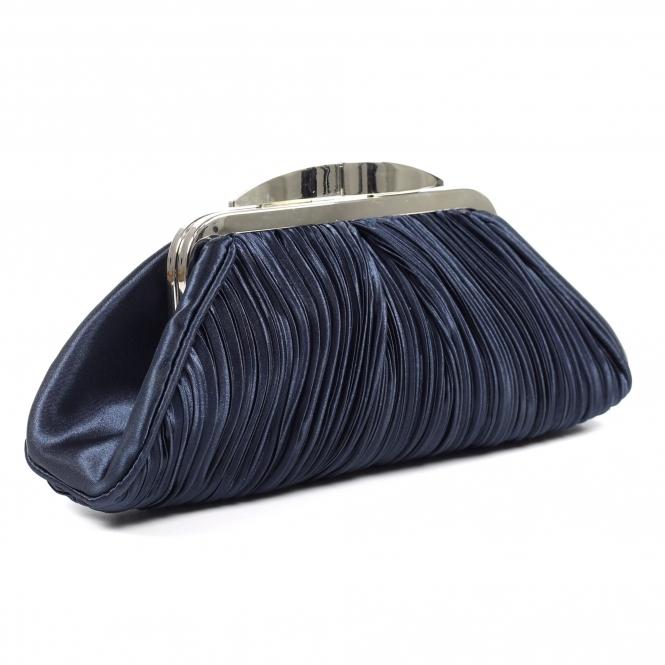 Lunar Sienna II Navy Clutch Bag