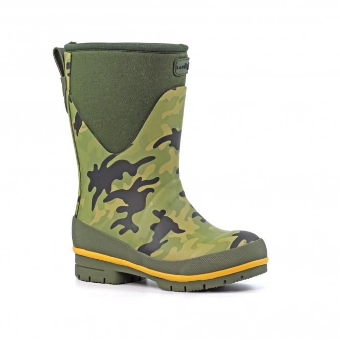 Lunar Splash Camo Junior Wellington