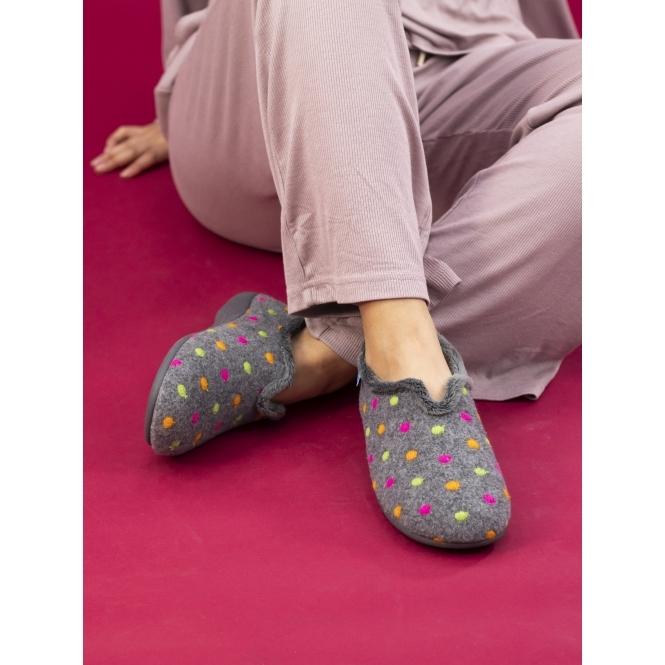 lunar Studio Grey Full Slipper