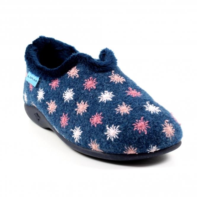 Lunar Sundance Navy Slipper