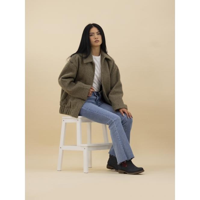 Lunar Suvi Navy Ankle Boot