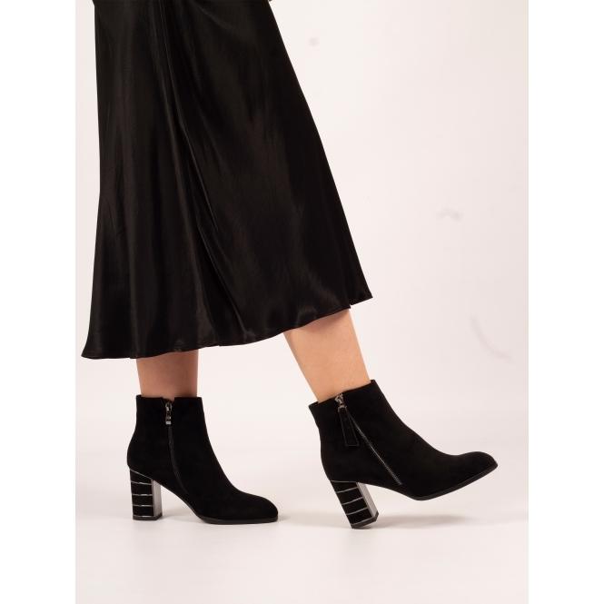 Lunar Switch Black Ankle Boot