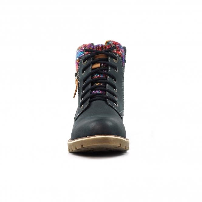 Lunar Tabasco Navy Waterproof Boot