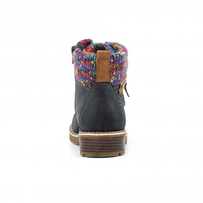 Lunar Tabasco Navy Waterproof Boot