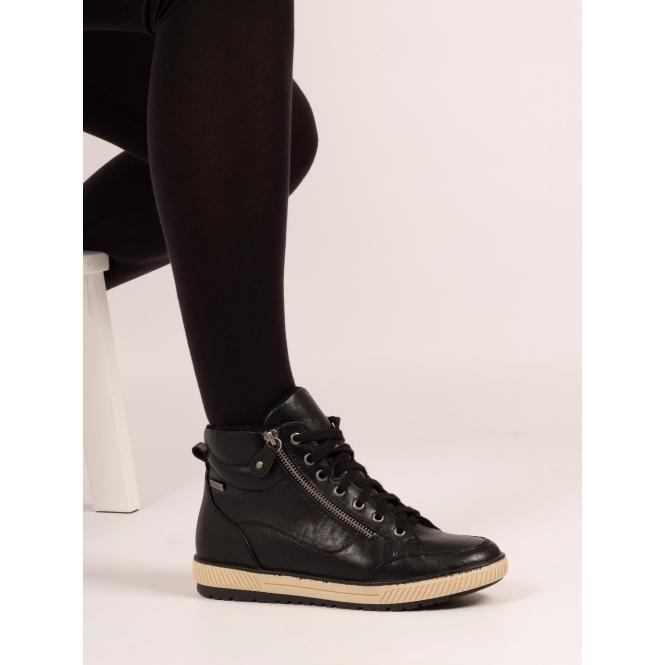 Lunar Tammy Black Waterproof Ankle Boot