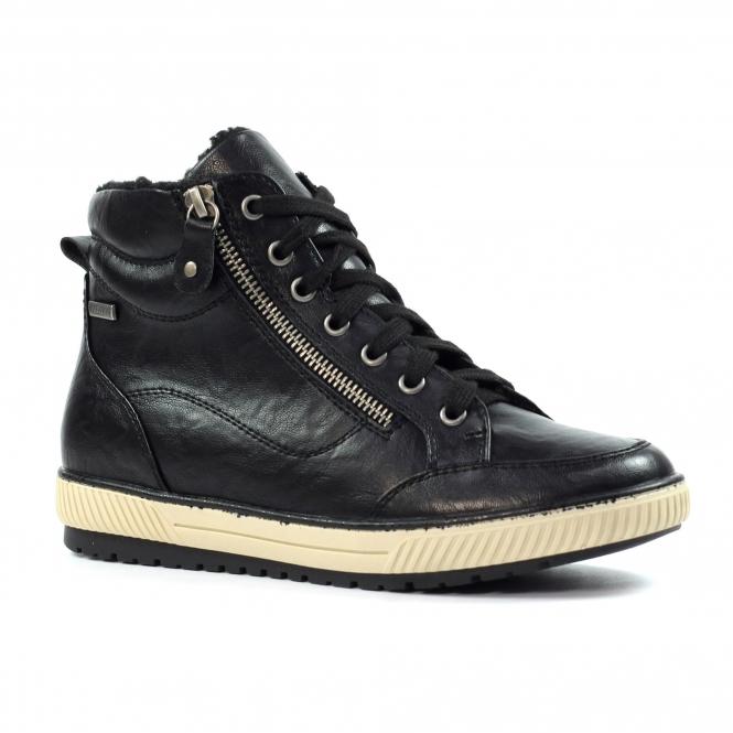 Lunar Tammy Black Waterproof Ankle Boot