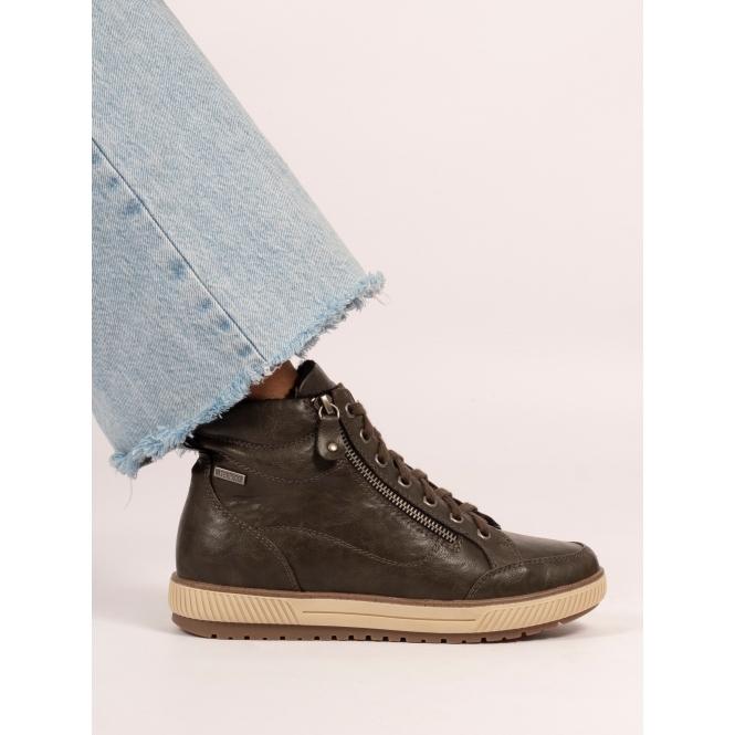 Lunar Tammy Olive Waterproof Ankle Boot