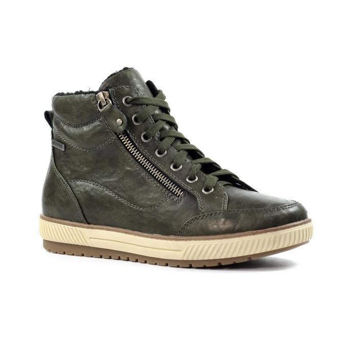 Lunar Tammy Olive Waterproof Ankle Boot