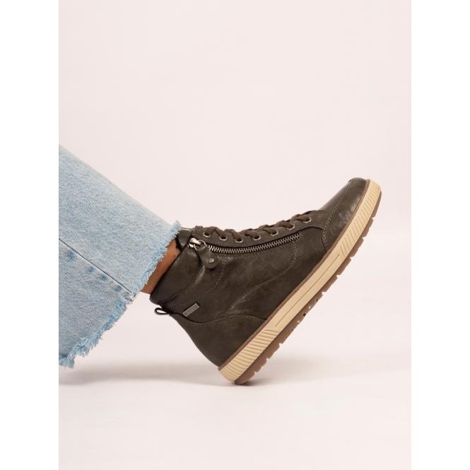 Lunar Tammy Olive Waterproof Ankle Boot