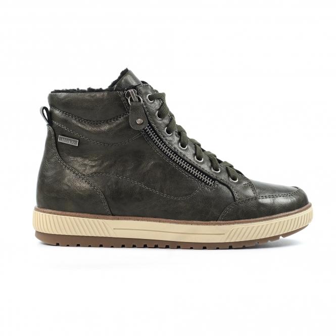 lunar Tammy Olive Waterproof Ankle Boot