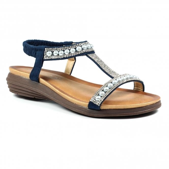 Lunar Tancy Blue Pearl Sandal