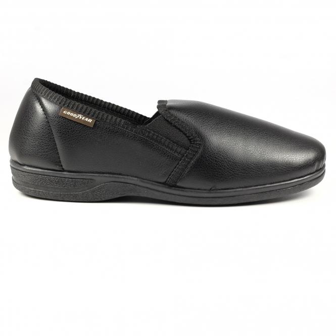 lunar Trent Black Slipper