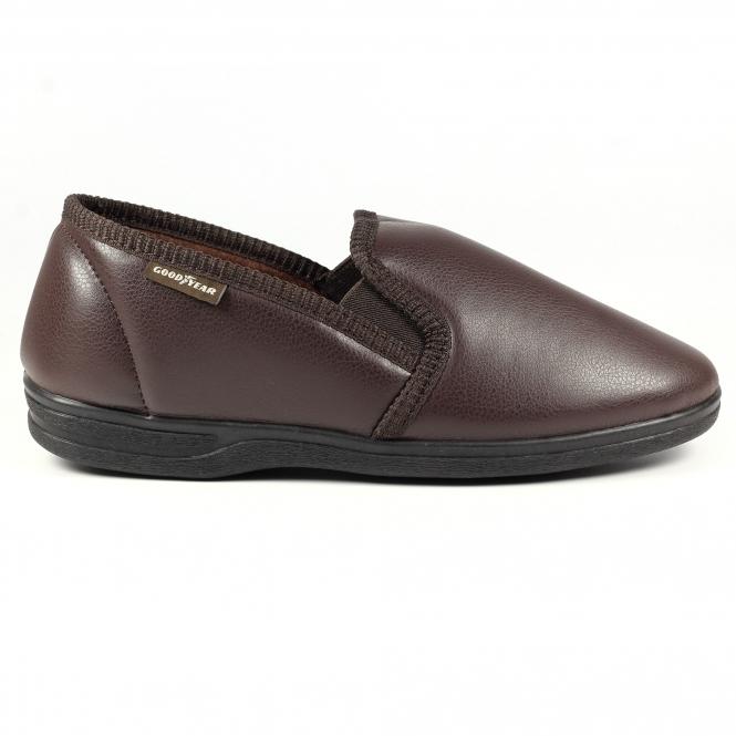 lunar Trent Brown Slipper