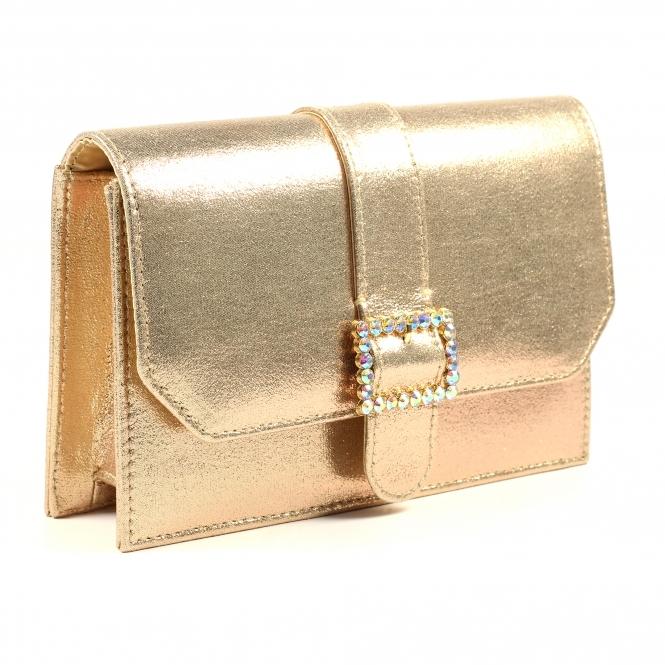 Lunar Trixabel Gold Satin Bag