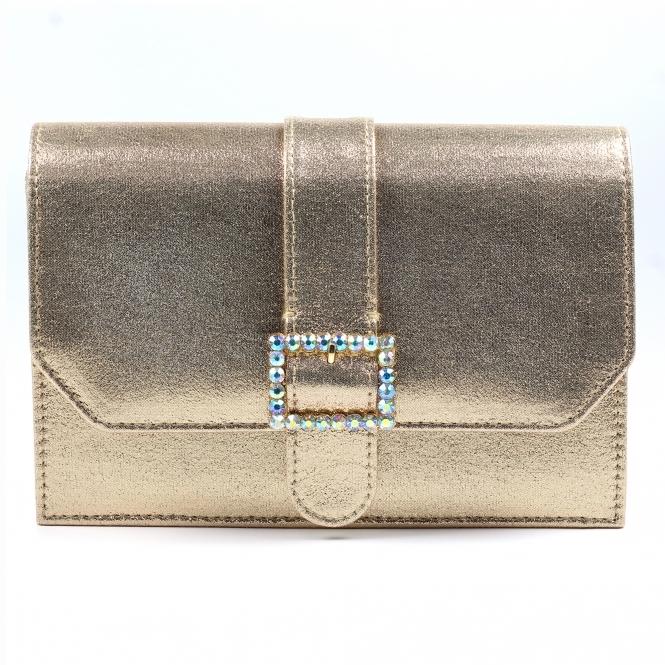 lunar Trixabel Gold Satin Bag