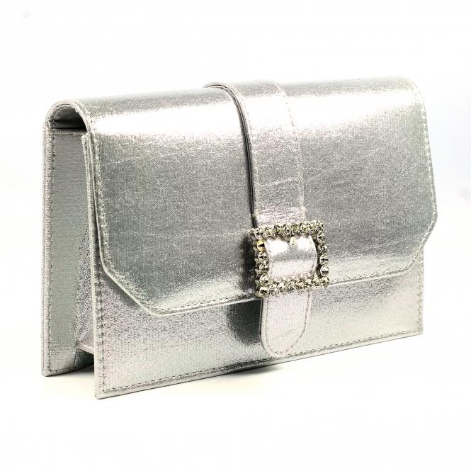 Lunar Trixabel Silver Satin Bag