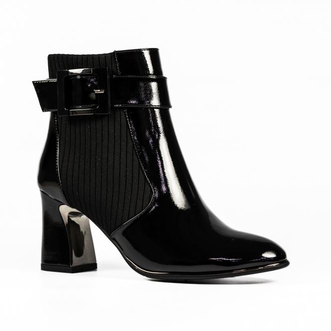 Lunar Trudy Black Ankle Boot