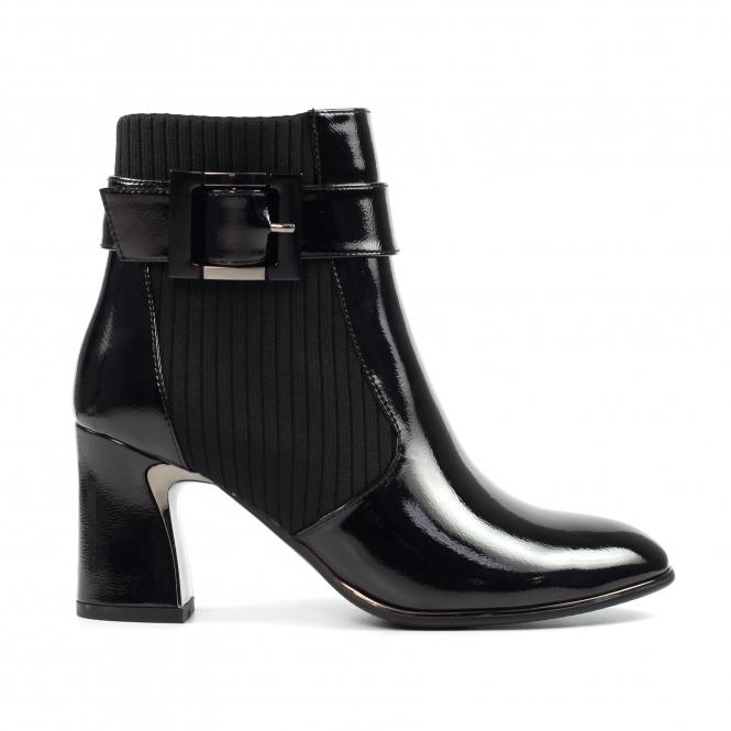 lunar Trudy Black Ankle Boot