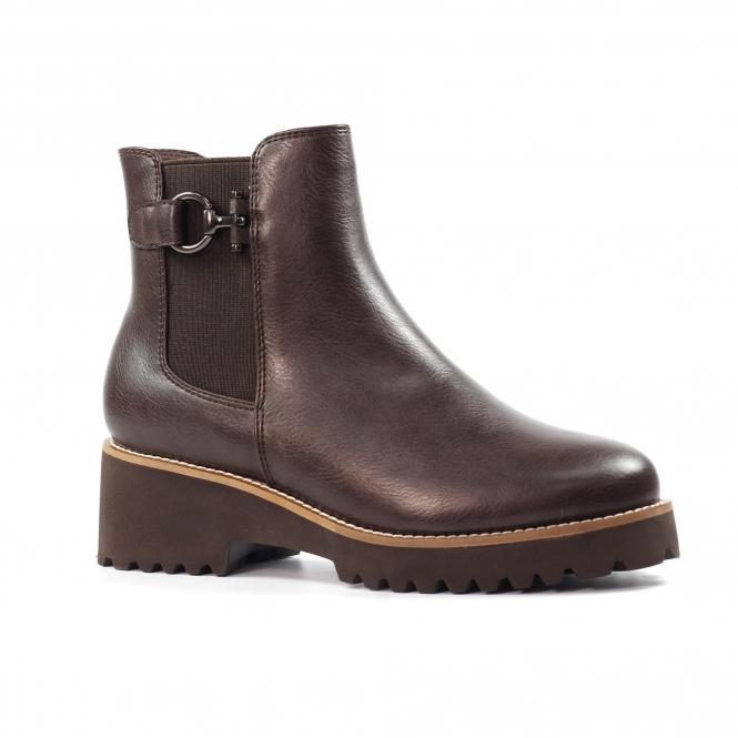 Lunar Union Brown Ankle Boot