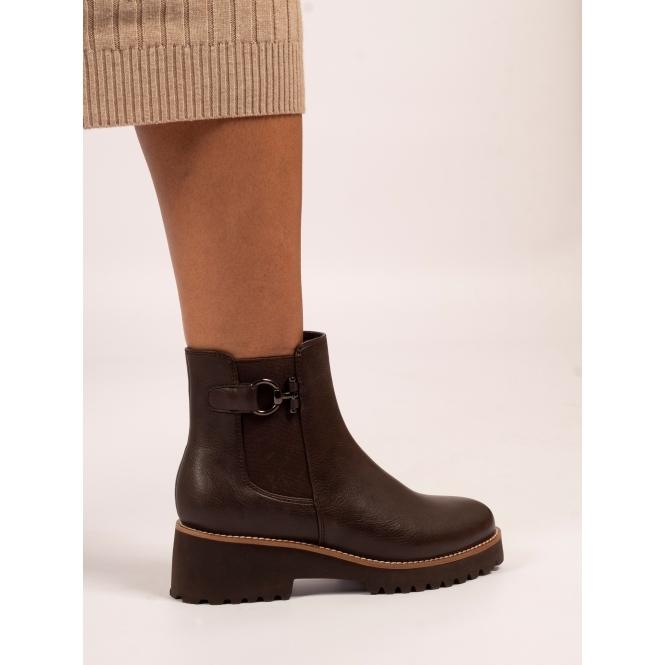 Lunar Union Brown Ankle Boot