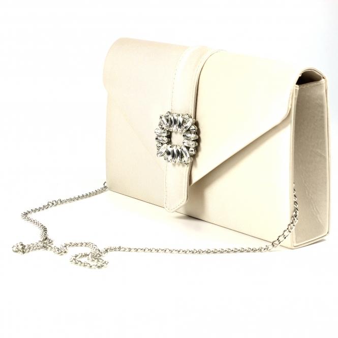 Lunar Venice Champagne Satin Bag