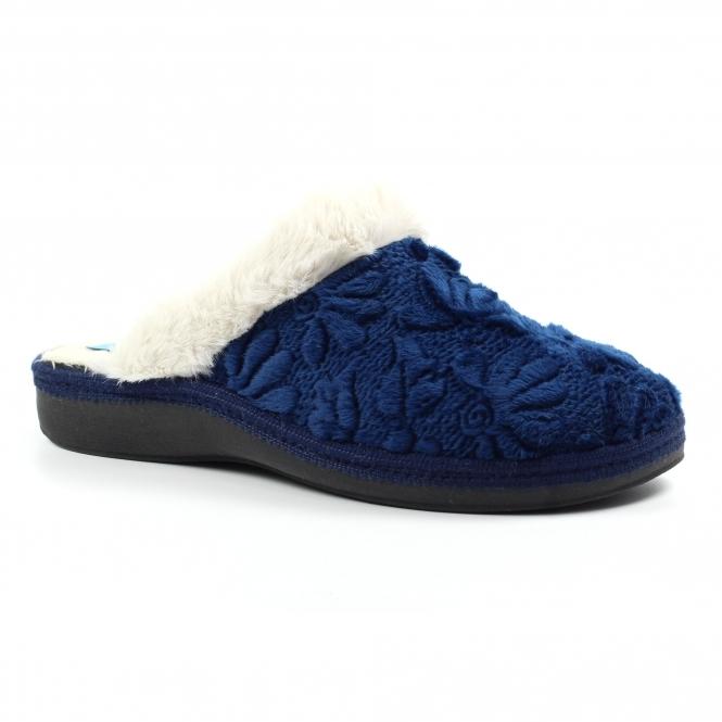 Lunar Wilder Blue Mule Slipper