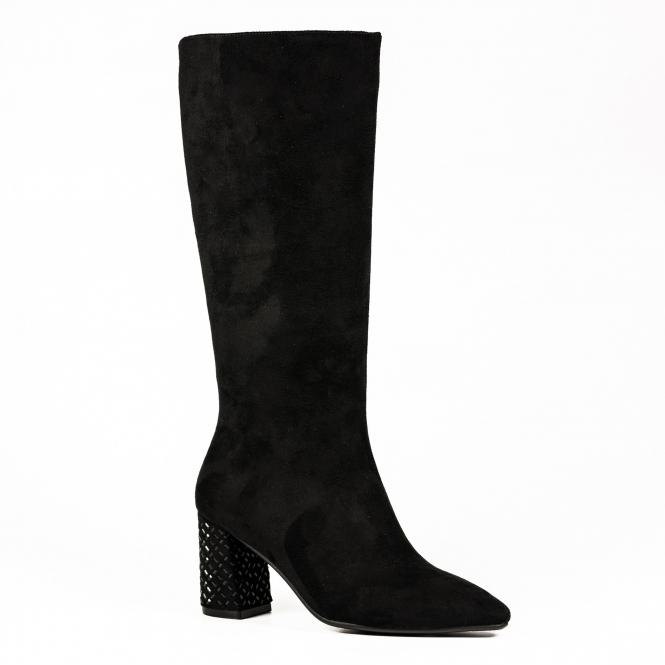 Lunar Witham Black Long Boot