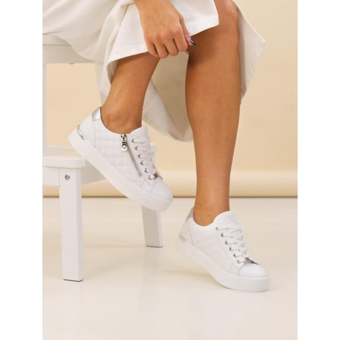 lunar Xenon White Trainer