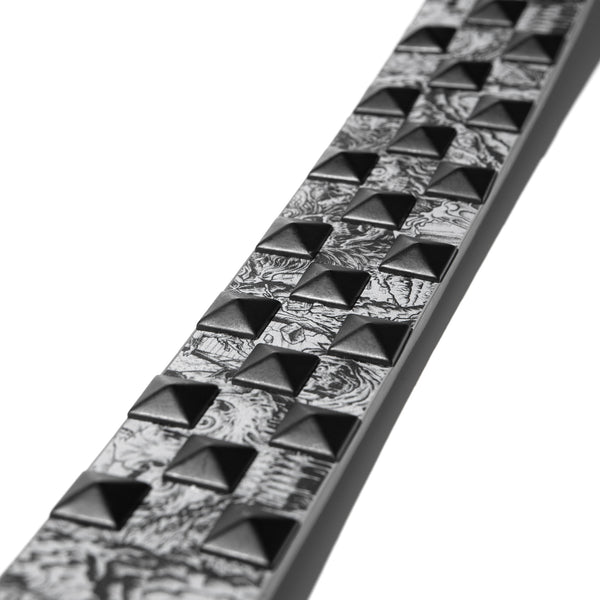 Lurking Class Global Infestation X Stikker Studded Belt - Grey