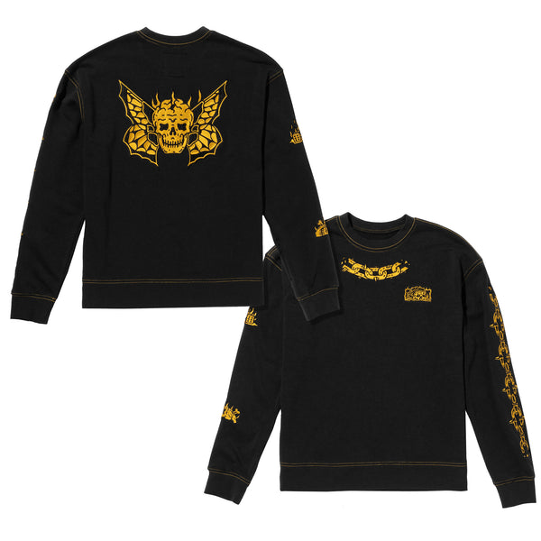 Lurking Class Hotbox Flash Women's Crewneck Sweatshirt - Black