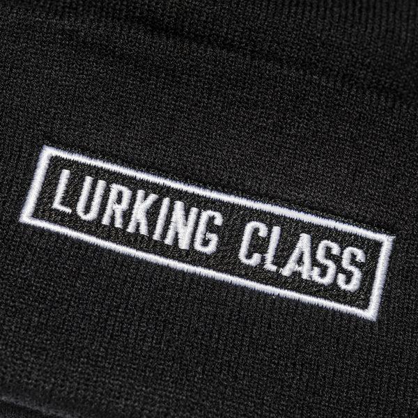 Lurking Class Lurker Gas Station Box Logo Beanie - Black