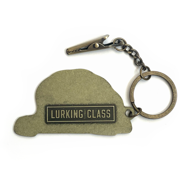 Lurking Class Lurker Roach Clip Keychain - Antique Brass