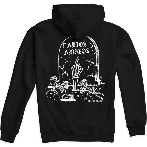 lurking class Adios Hoodie - Black