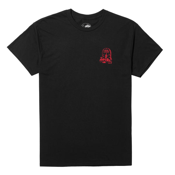 Lurking Class Adios Tee - Black/ Red