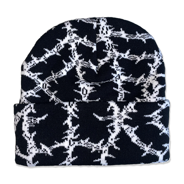 Lurking Class Barbed Web Beanie - Black
